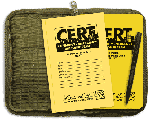 CERT All-Weather Kit: Field Operating Guide, the Forms Book, and All-W