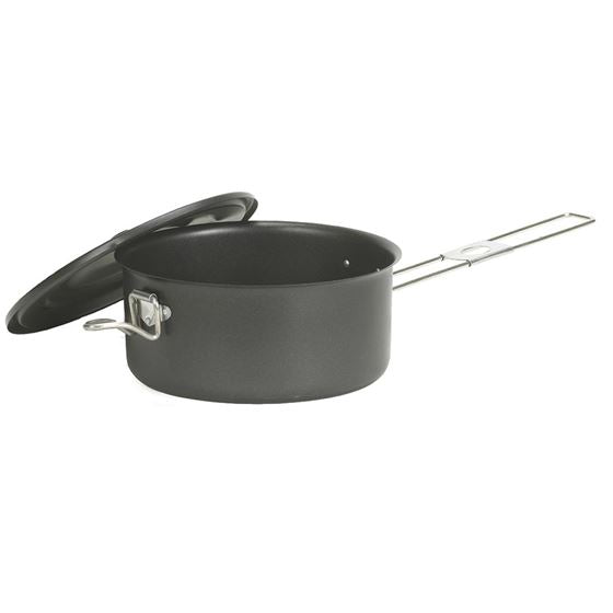 Solo II Steel Cook Pot - Black Granite Non Stick