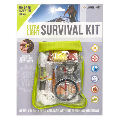 Lifeline Ultralight Survival Kit - 29 Piece