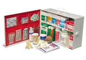 [Discontinued] 2 Shelf Workplace Industrial First Aid Kit w/Liner