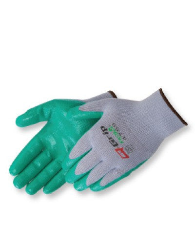 Q-Grip Green nitrile Gloves - Dozen