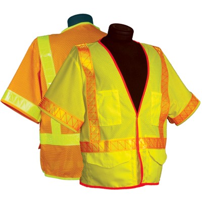 Omni Brite Ultra-Cool Mesh Vest with Sleeves, Class 3
