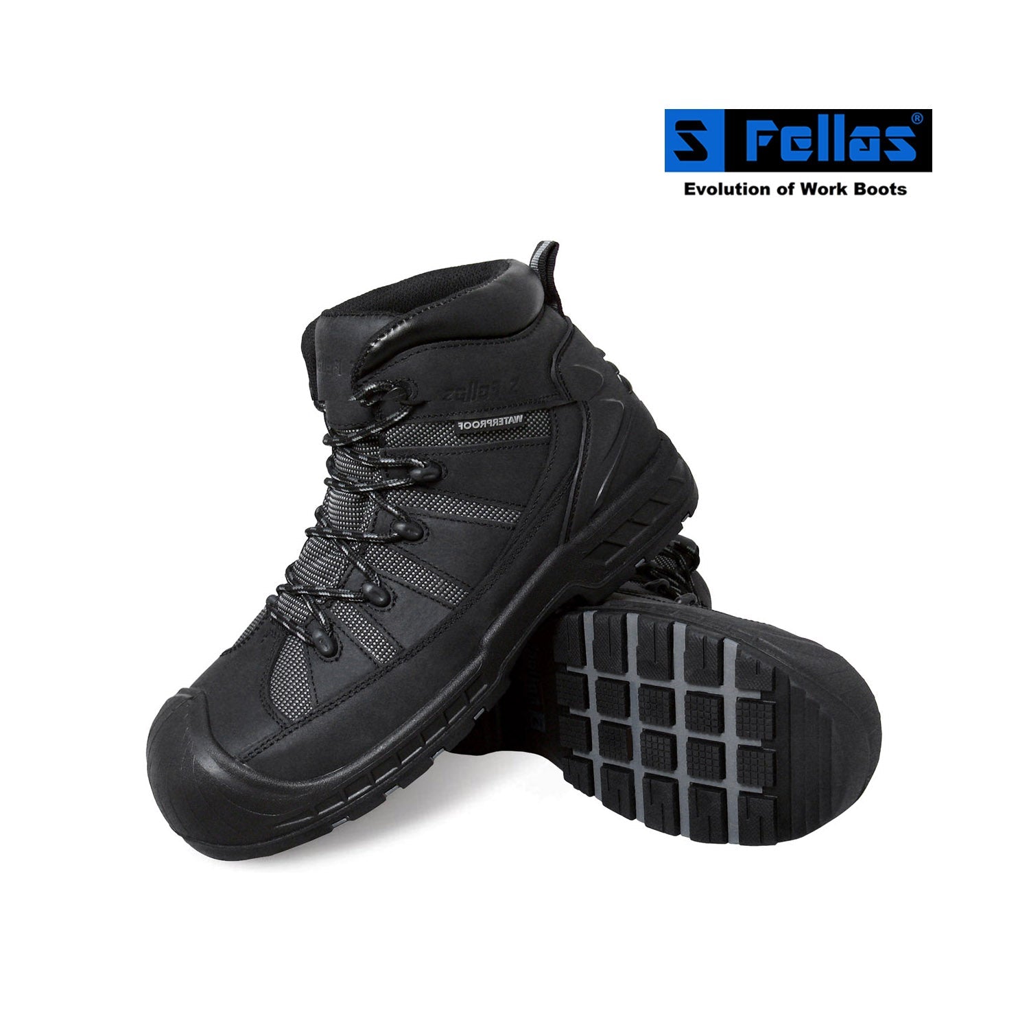 Men 6200 Trekker Composite Toe Puncture Resistant Black