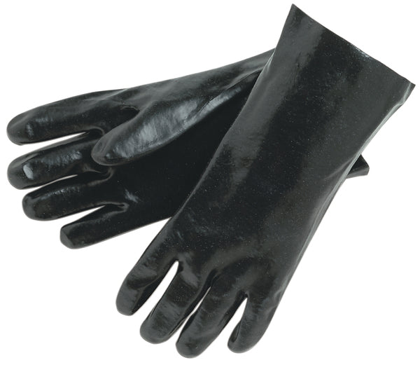 MCR Safety Black Econ PVC 12"