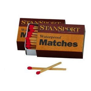 Waterproof Matches - 40 Pack