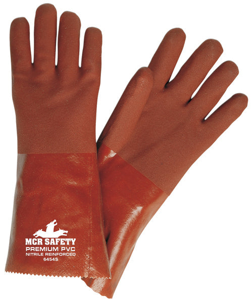 MCR Safety Red Sandy PVC 14" Jersey