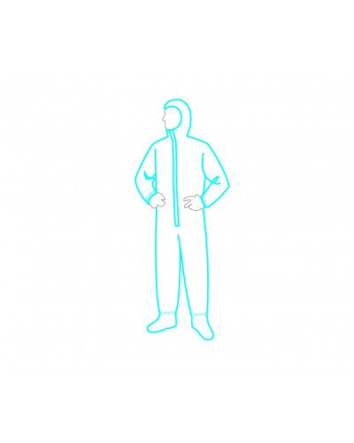 Liberty - Permagard Coverall - Attached Hood & Boots - Case of 25