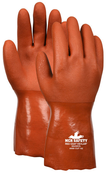 MCR Safety Russet 12" PVC Kevlar Inner