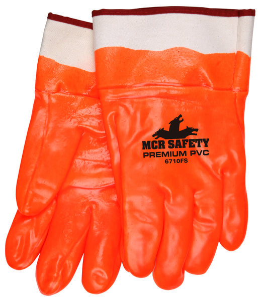 MCR Safety Foam Orange Smooth Safety Cuff