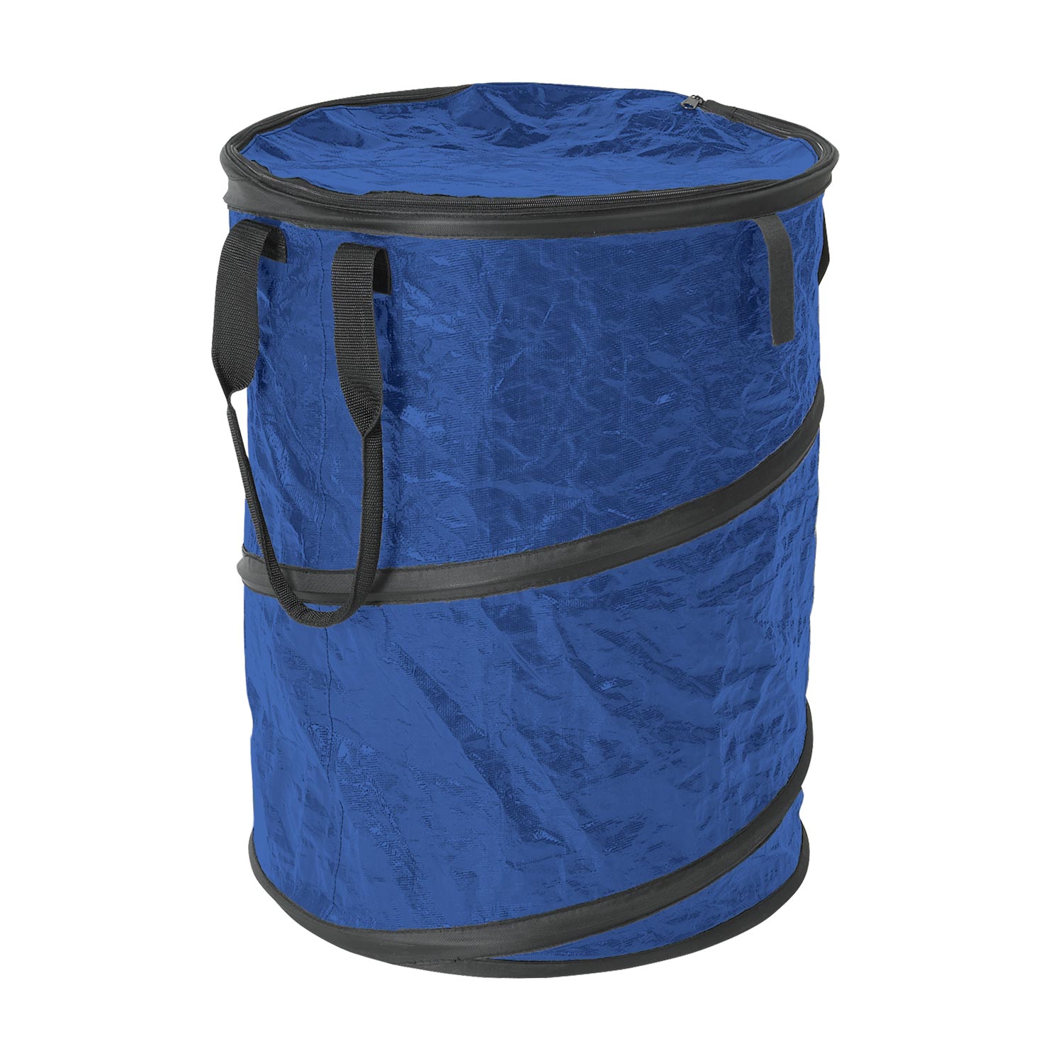 Collapsible Campsite Carry-All / Trash Can - Blue