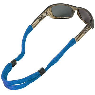 No-Tail Adjustable Standard End Cotton Eyewear Retainers - Royal Blue