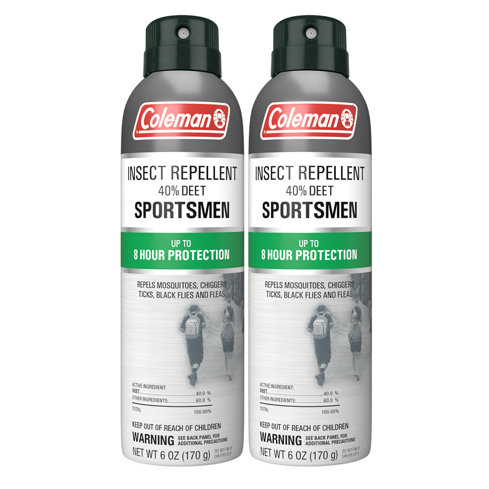 Coleman 40% Deet Insect Repellent - 6 oz. Aerosol TWIN PACK