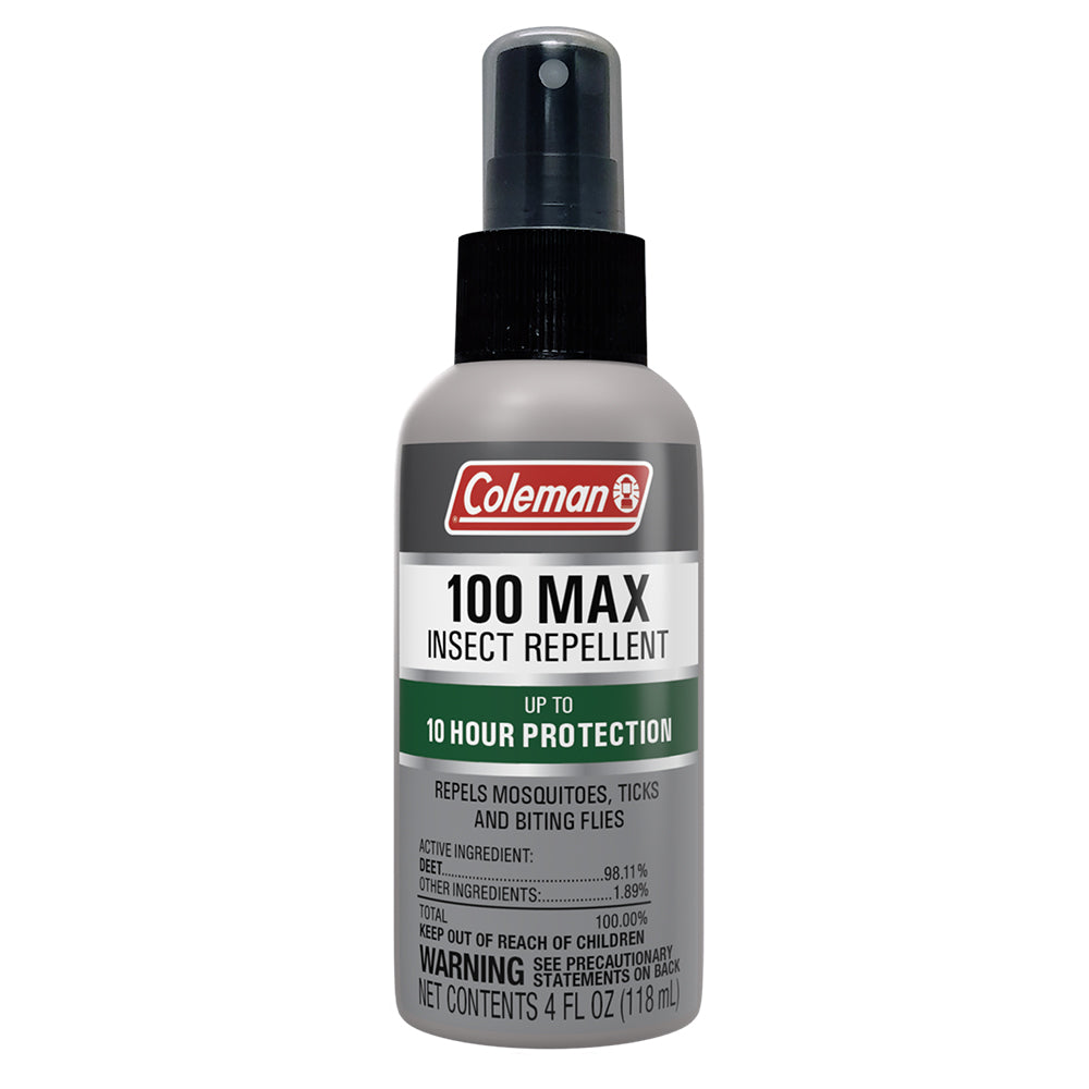 Coleman Max 100% Deet Insect Repellent - 4oz Pump Spray