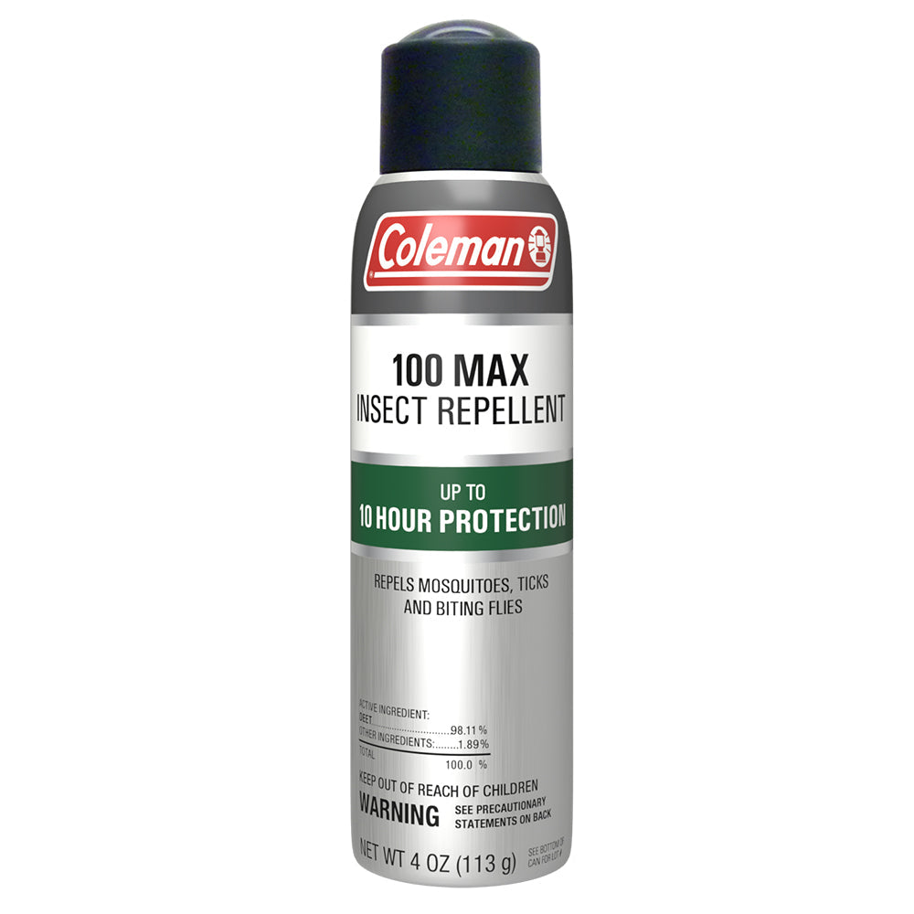 Coleman Max 100% Deet Insect Repellent - 4 oz. Continuous Spray