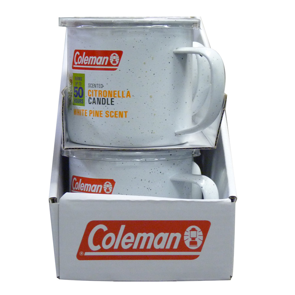 Coleman Scented Citronella Mug Candle