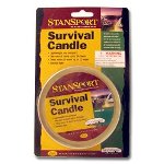 Survival Candle - Burns 36 Hours - For Camping and Emergency Prepardness Kits