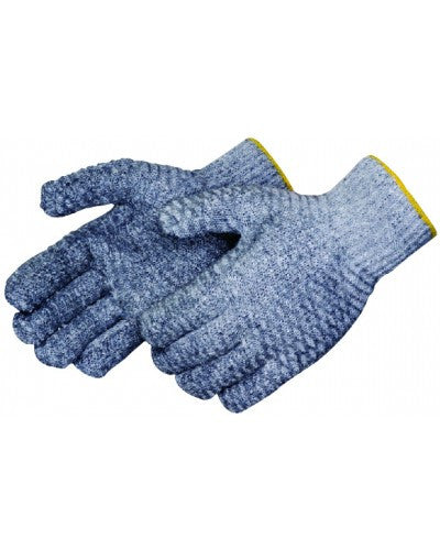 Two-sided clear PVC honeycomb Gloves - Dozen