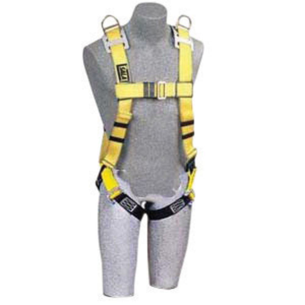 3M DBI-SALA Large Full Body Style Harness With (4) D-Ring With 18" Extension And Tongue Buckle