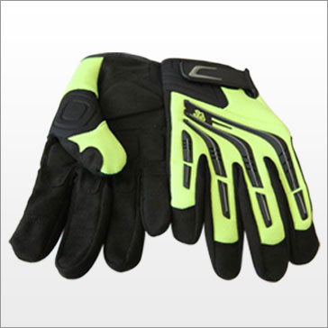 G6101 High Visibility Mechanics Gloves