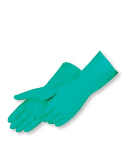 Green nitrile Gloves - Dozen