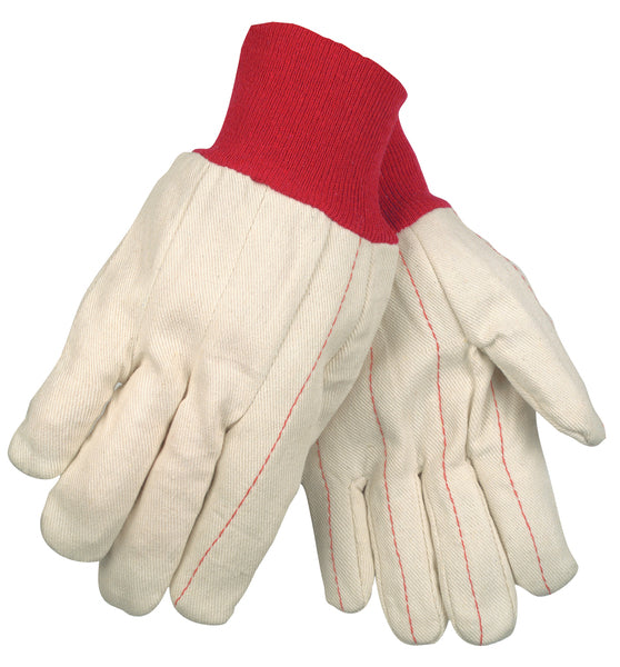 MCR Safety Double Palm Nap-In Red Knit Wrist