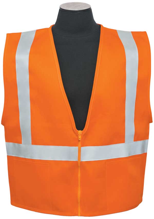 100% Cotton Indura FR Safety Vest with D-Ring Access