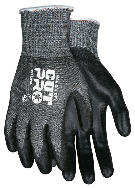 MCR Safety Memphis Cut Pro, 13ga S/P HPPE, Black PU