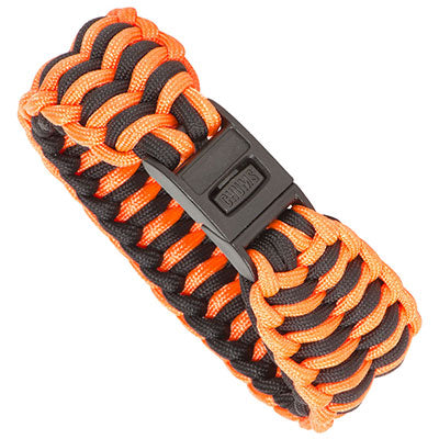 Teton Paracord Bracelet - Blaze Orange / Black