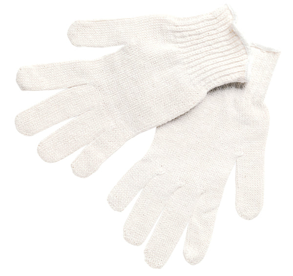 MCR Safety Reg Cotton/Polyester White 7 Gauge