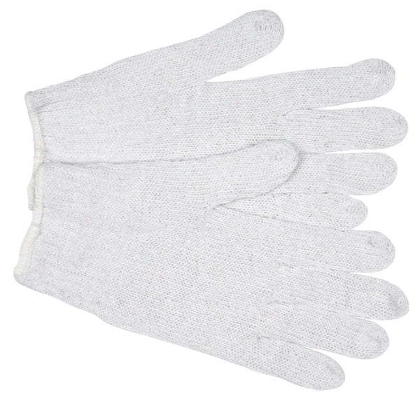 MCR Safety Econ Cotton/Polyester White 7 Gauge