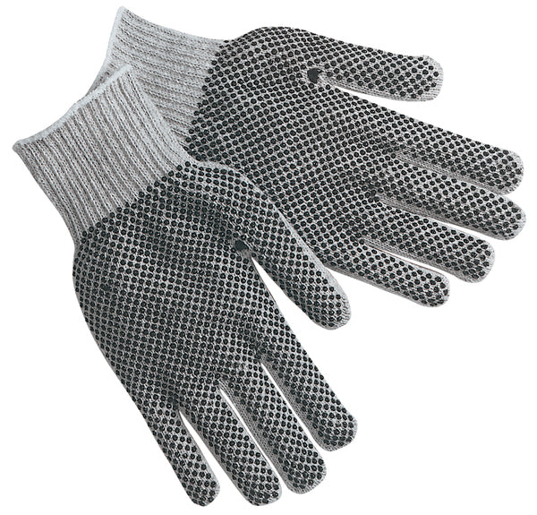 MCR Safety Cotton/Polyester 2 Dots Gray