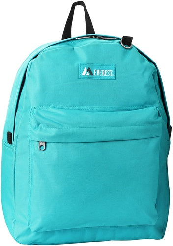 Everest Luggage Classic Backpack - Aqua Blue