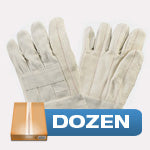 Dozen White Hotmill Working Gloves