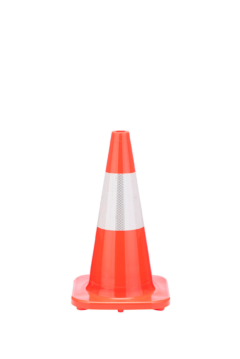 JBC™ 18" Orange PVC Premium Series Traffic Cone