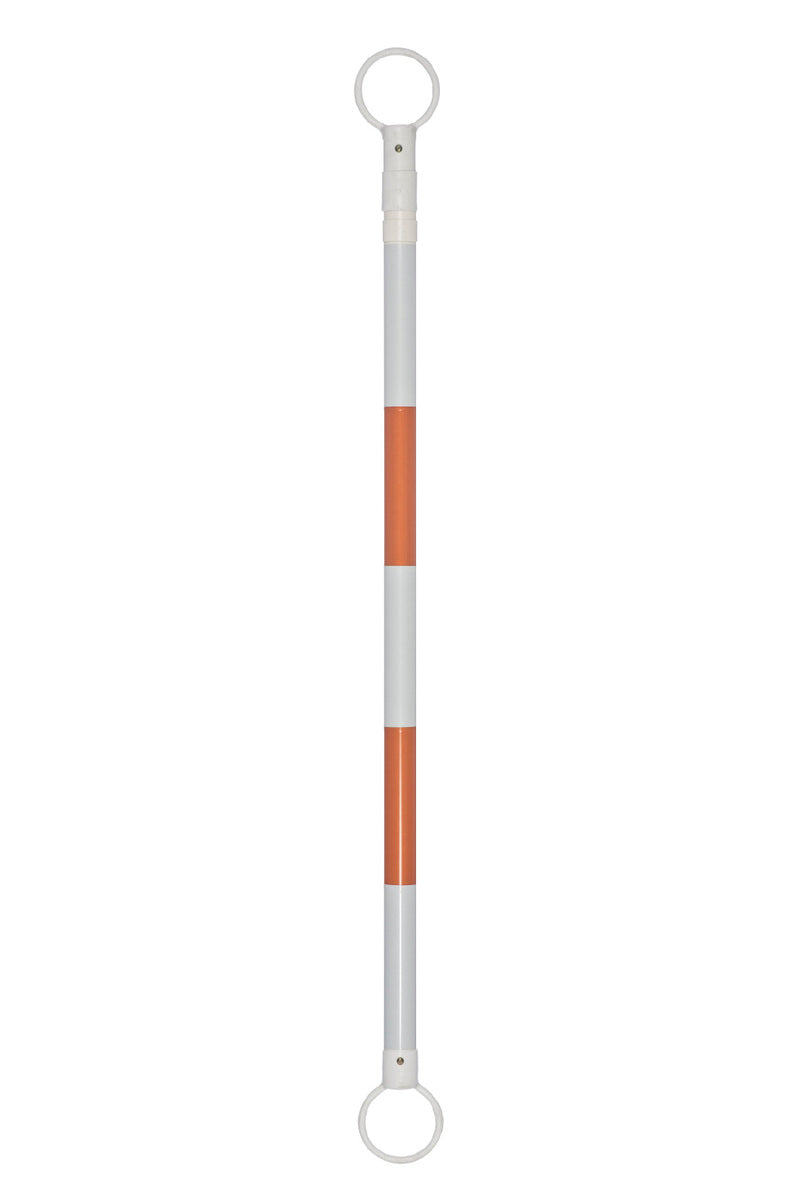 JBC™ 6' - 10' Orange And White ABS Plastic Cone Bar