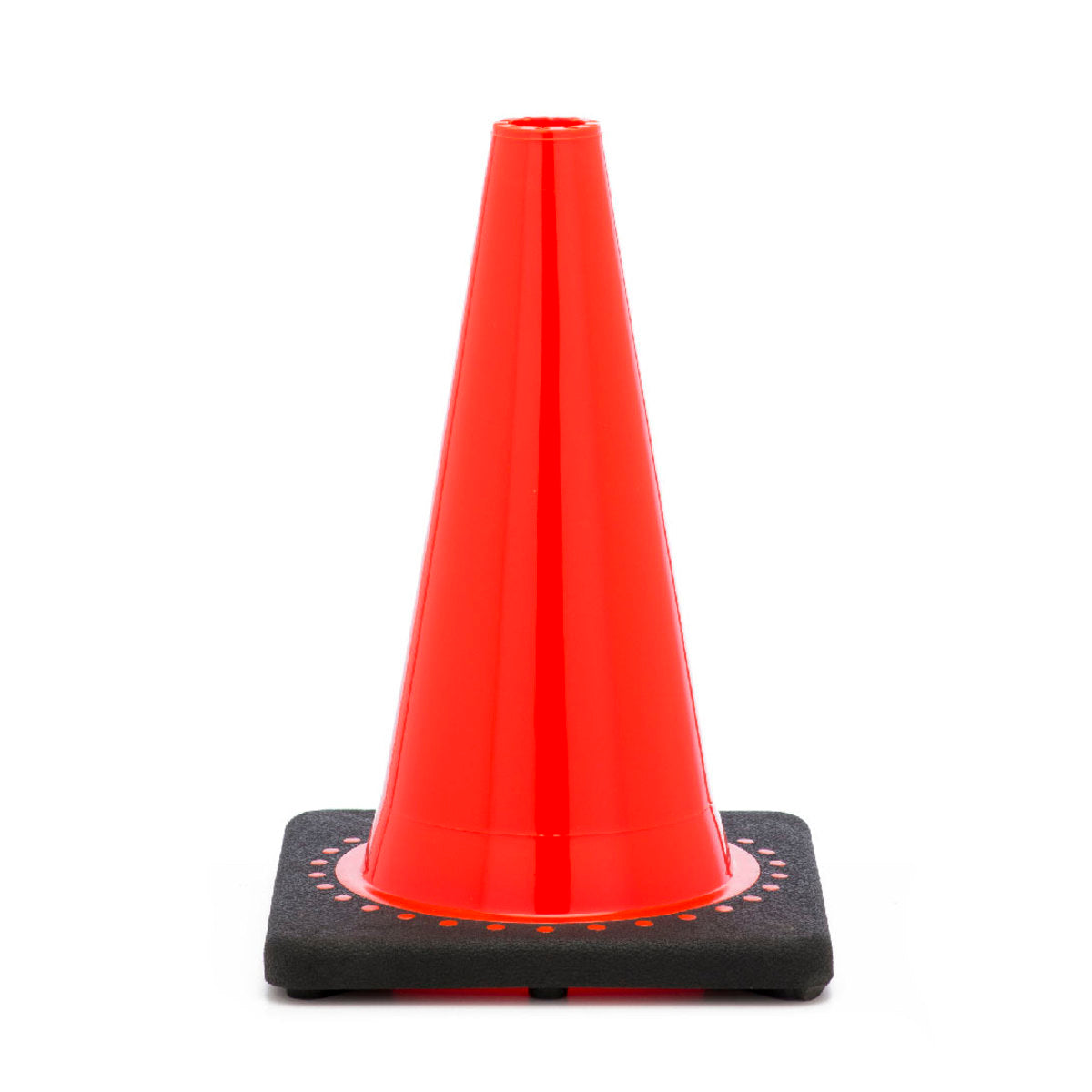 JBC™ 12" Orange PVC Revolution Series Traffic Cone