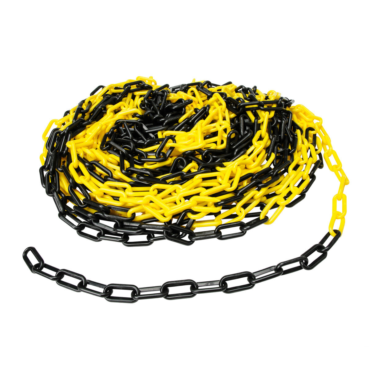 Brady ® 2" X 100' Black/Yellow Polyethylene Bradylink Chain