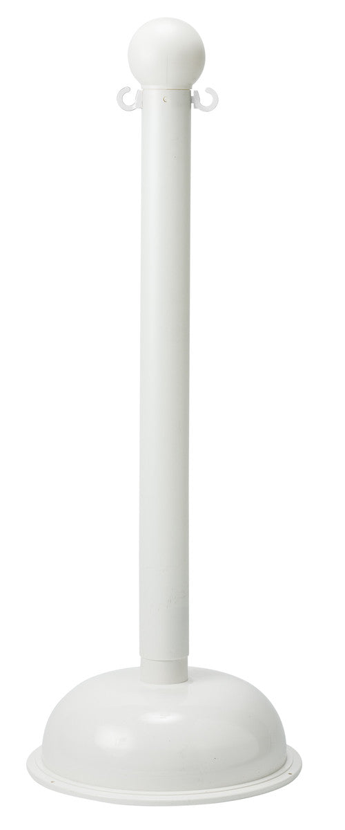 Brady ® 41" X 3" Diameter White Polyethylene/Polystyrene Bradylink Stanchion