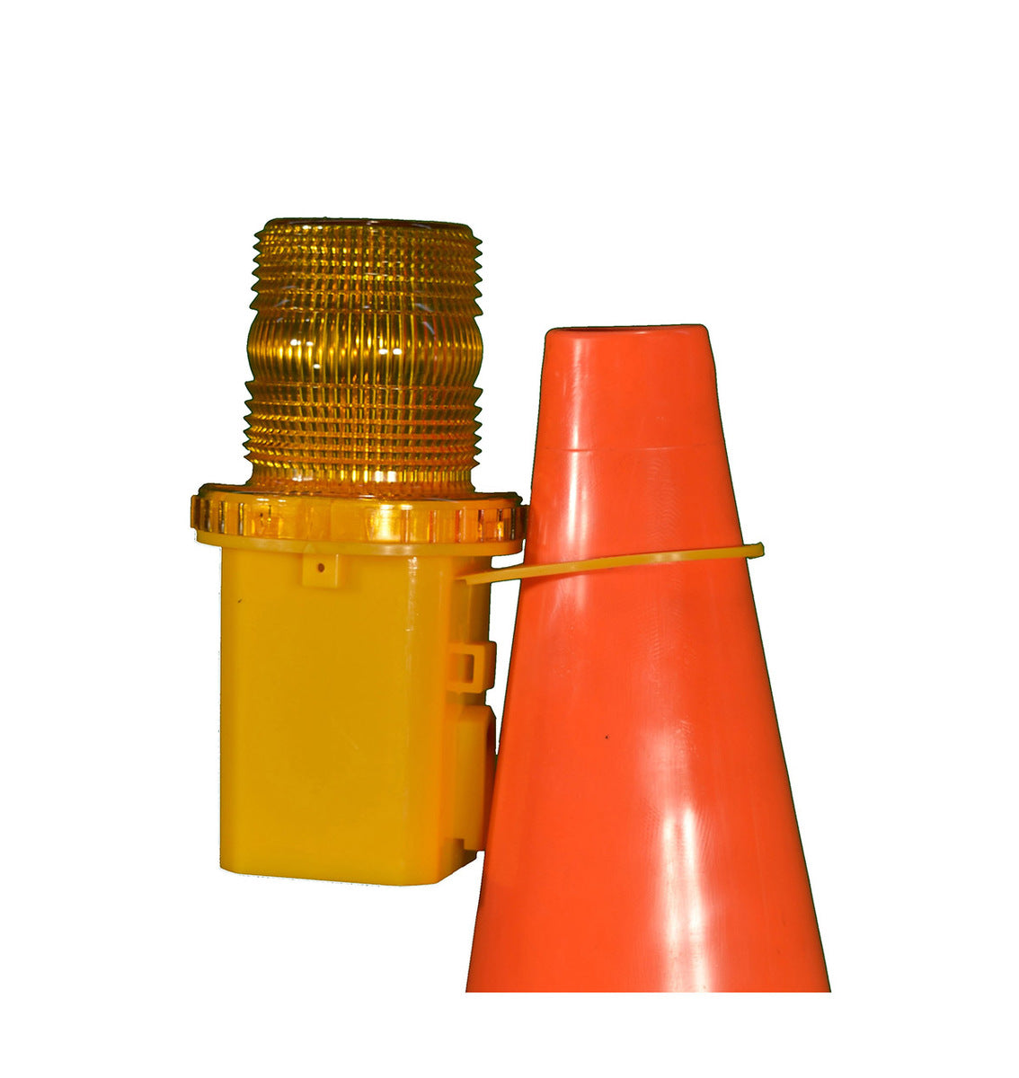 Cortina Safety Products Amber ABS/Polycarbonate LED Traffic Cone Light