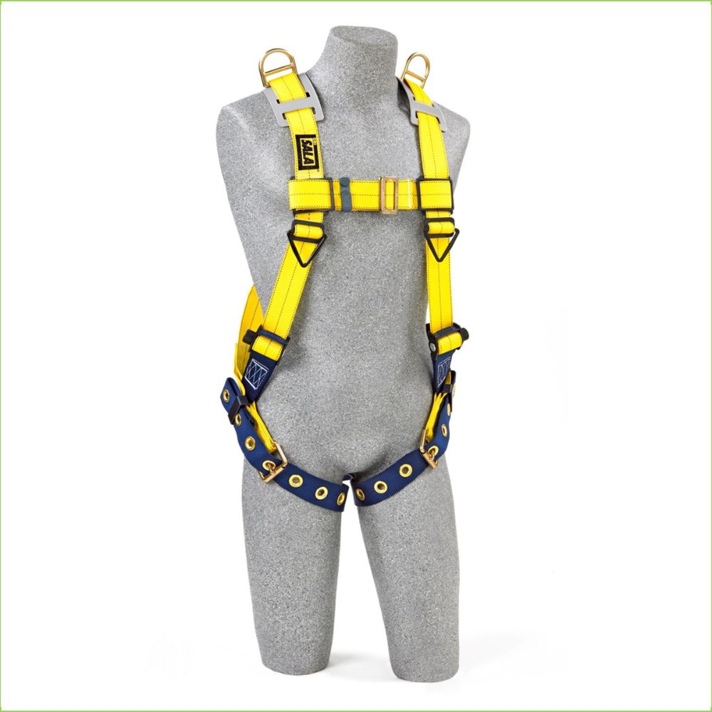 3M DBI-SALA X-Large Delta No-Tangle Full Body/Vest Style Harness With Back And Shoulder D-Ring And Tongue Leg Strap Buckle