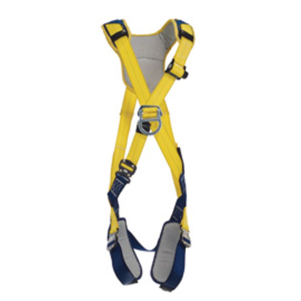 3M DBI-SALA X-Large Delta Cross Over Style Climbing Harness With Back And Front D-Rings, Quick Connect Buckle Leg And Chest Straps And Comfort Padding