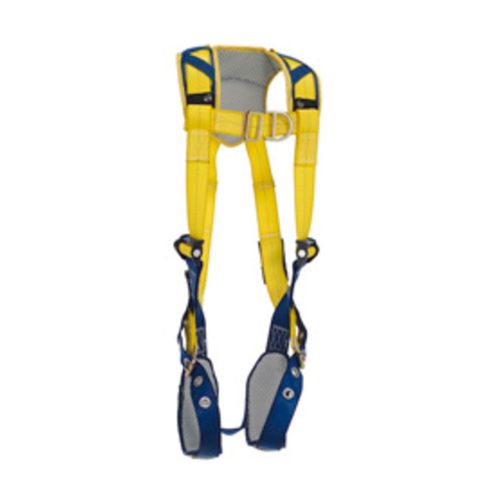 3M DBI-SALA X-Large Delta Vest Style Climbing Harness With Back And Front D-Rings, Tongue Buckle Leg Straps And Comfort Padding