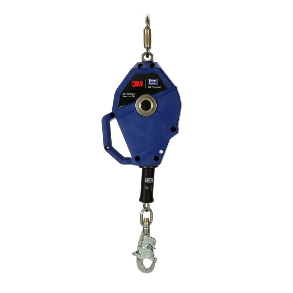 3M DBI-SALA Smart Lock 30' Stainless Steel Vertical Self-Retracting Lifeline With 4' Fall Clearance