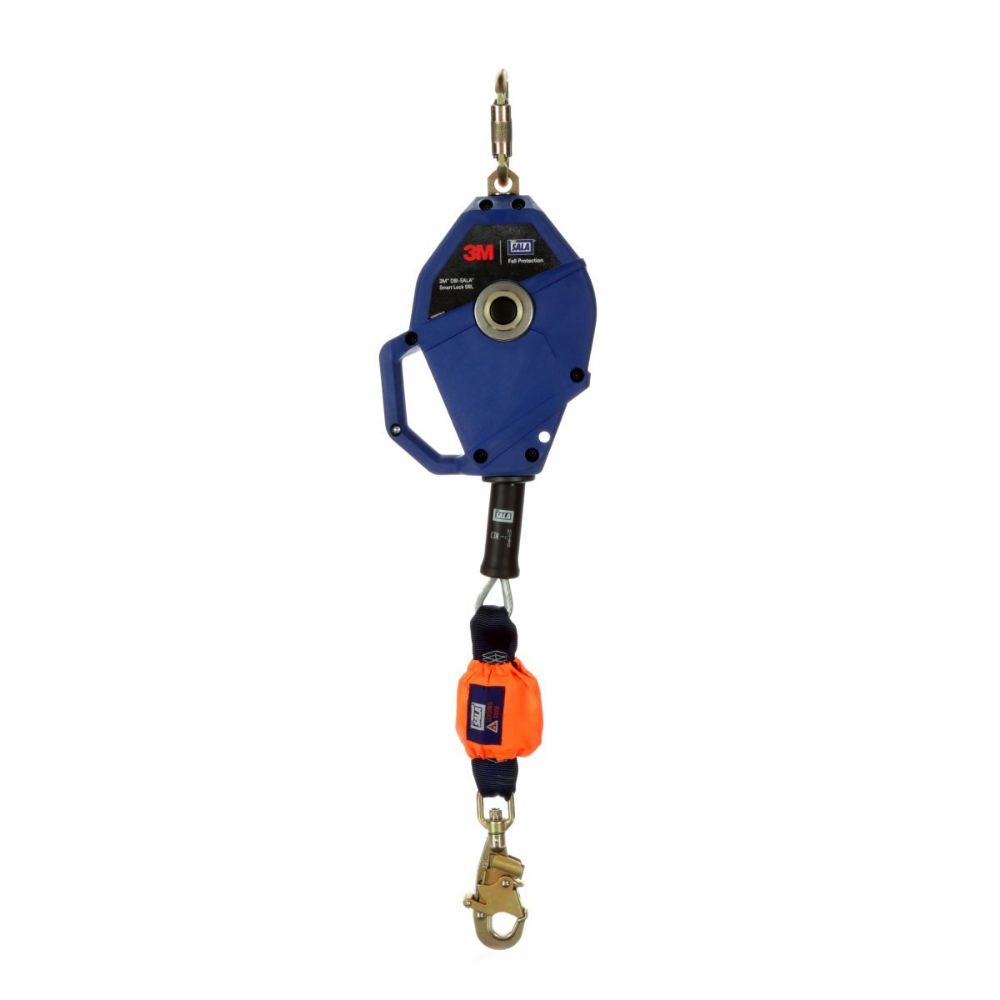 3M DBI-SALA Smart Lock 20' Galvanized Steel Horizontal Self-Retracting Lifeline