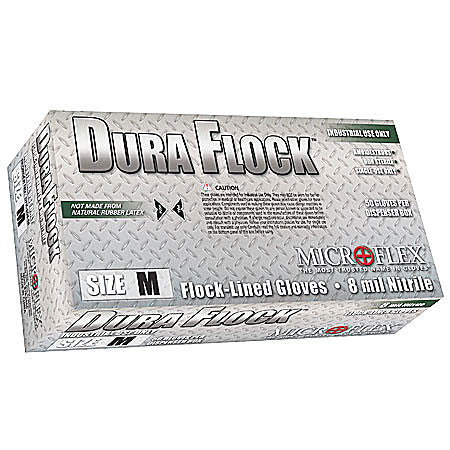 Microflex - Dura Flock - Nitrile Gloves - Box