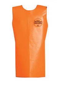 DuPont Medium Orange 40" SafeSPEC 2.0 Tychem ThermoPro Chemical Protection Sleeveless Apron With Taped Seam, Nomex Waist Strap And Nylon Buckle Closure