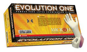 Microflex - Evolution One Powder-free Latex Examination Gloves - Box