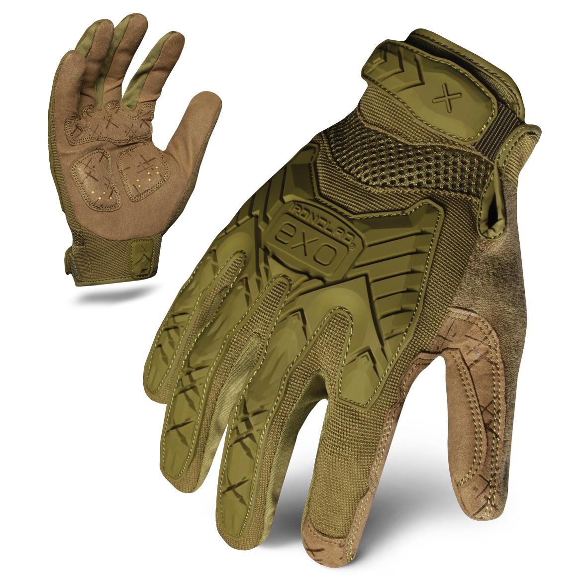 Ironclad EXOT-I Tactical Impact Gloves - OD GREEN