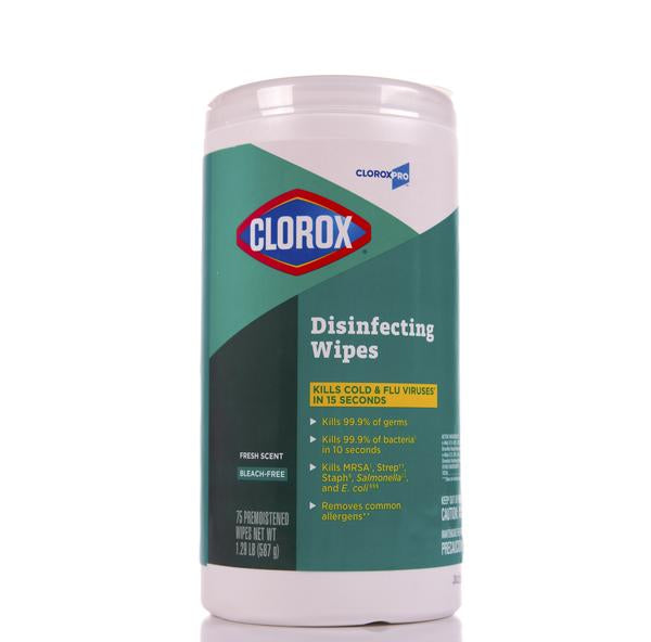 CLOROXPRO® Disinfecting Wipes, 75 CT Canister
