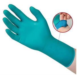 Microflex Green 93-260 7.8 mil Silicone Free Nitrile/Neoprene Chemical Resistant Disposable Gloves